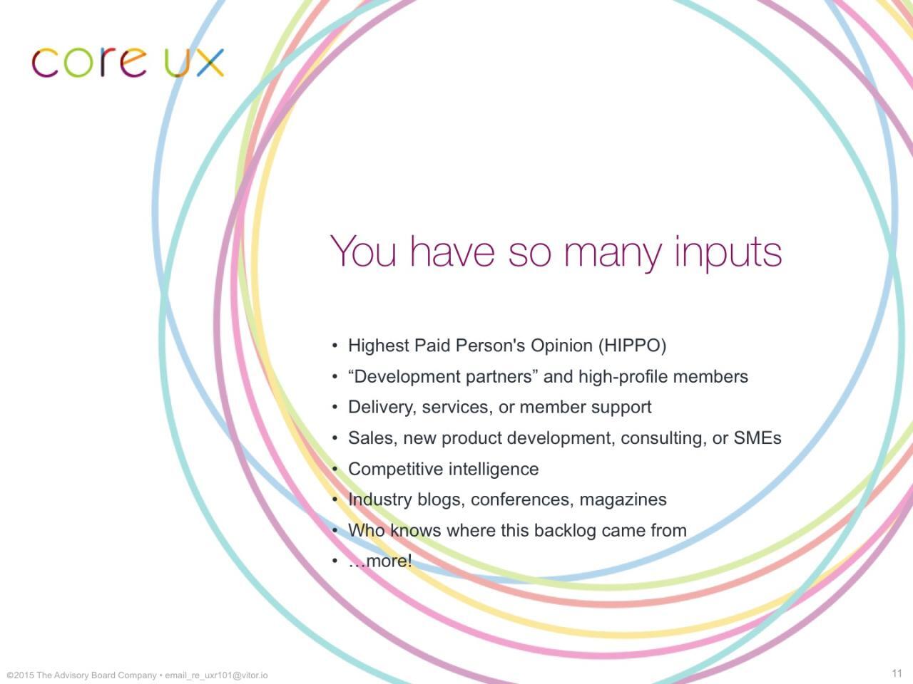 Evangelizing user research in the enterprise Evangelizing user research in the enterprise