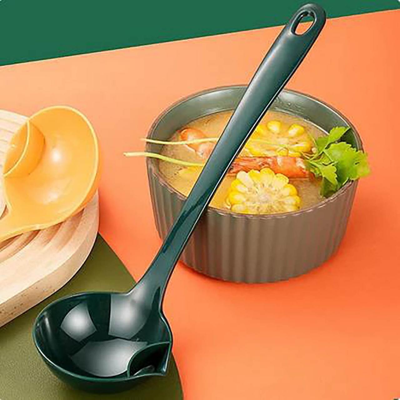 YiBai Oil Separating Spoon Oil Filtering Tool For Household Use Soup ... YiBai Oil Separating Spoon Oil Filtering Tool For Household Use Soup ...