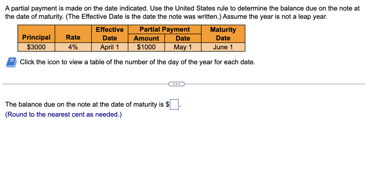 Solved A partial payment is made on the date indicated. Use | Chegg.com Solved A partial payment is made on the date indicated. Use | Chegg.com